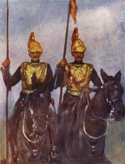 Garde du corps de Son Altesse Dogra Sowar Kashmir - Mortimer Ludington Menpes